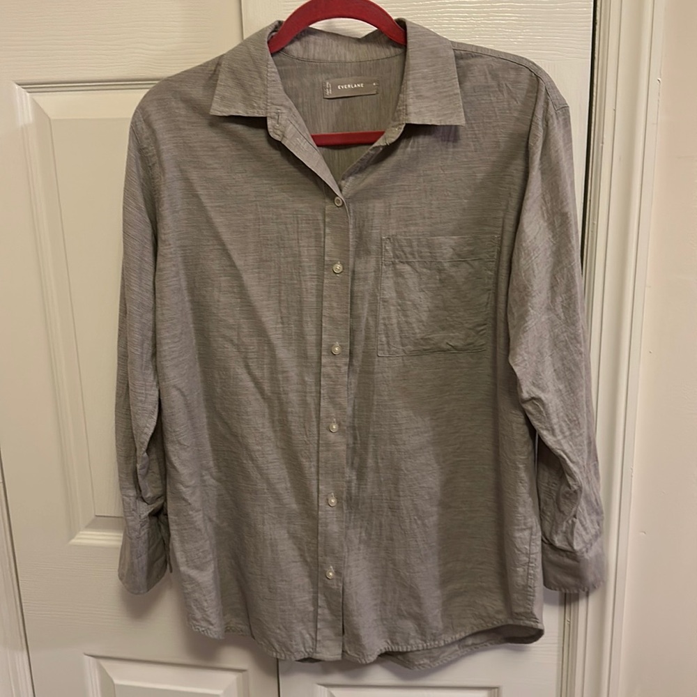 Everlane Cotton Button Down Size 4